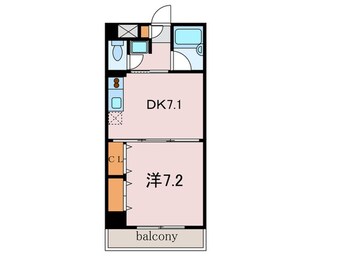 間取図 ウイング都立大(203)