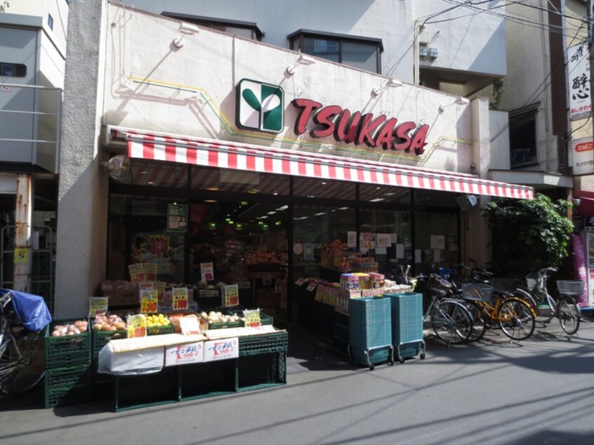 スーパーTSUKASA杉並和田店(スーパー)まで497m 但野荘