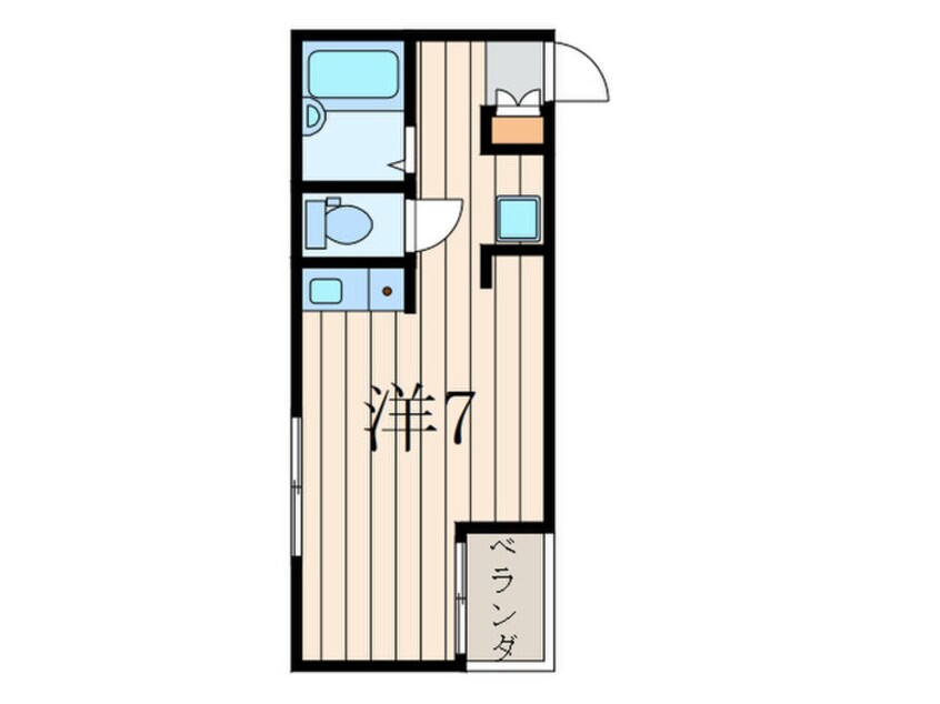 間取図 フレックス奥沢