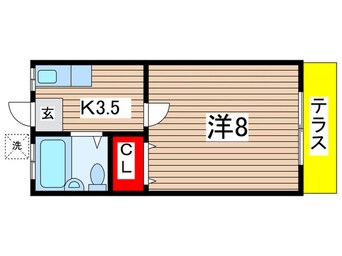 間取図 ハイツ山久