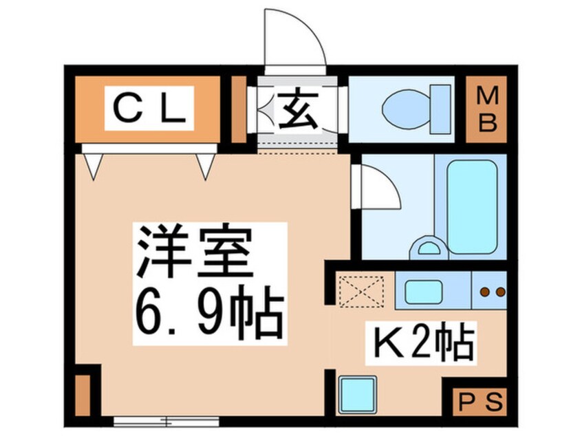 間取図 セカンドウィスタリアヒルズ