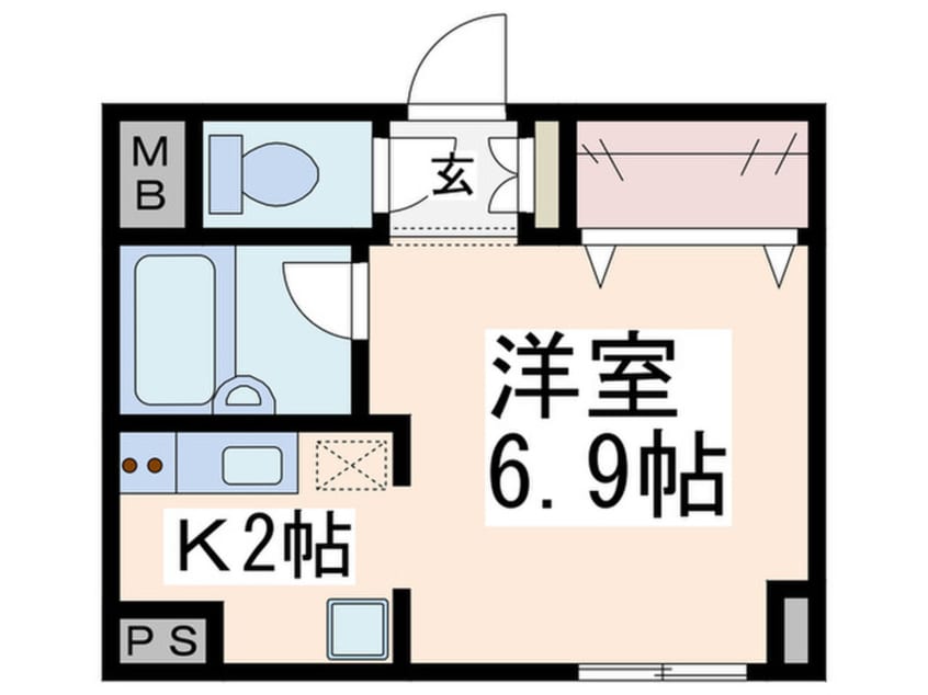 間取図 セカンドウィスタリアヒルズ