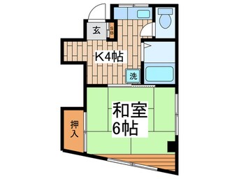 間取図 コーポ橋本