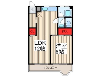 間取図 芝銀座ハイツ