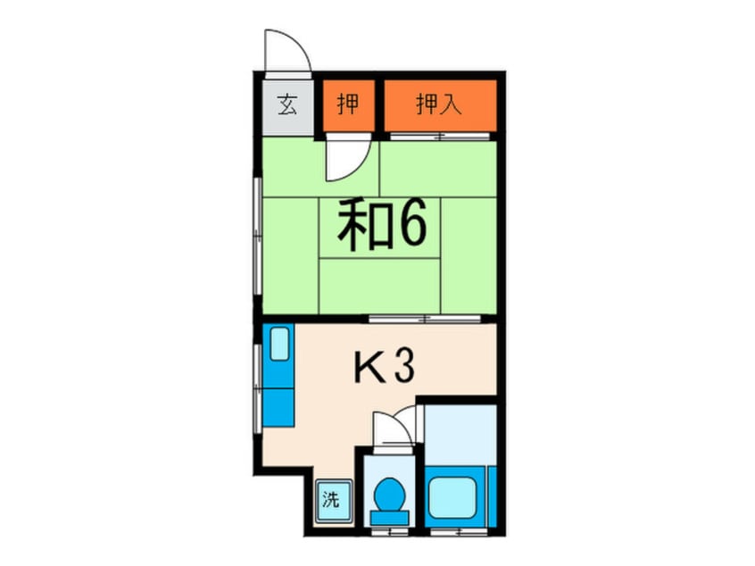 間取図 アルカンシエル小山