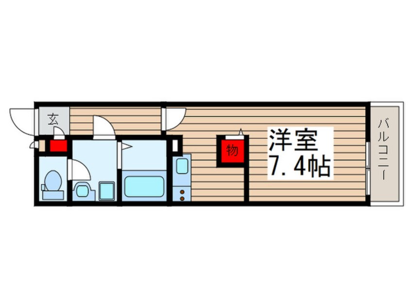 間取図 リブリ・M.Y.M