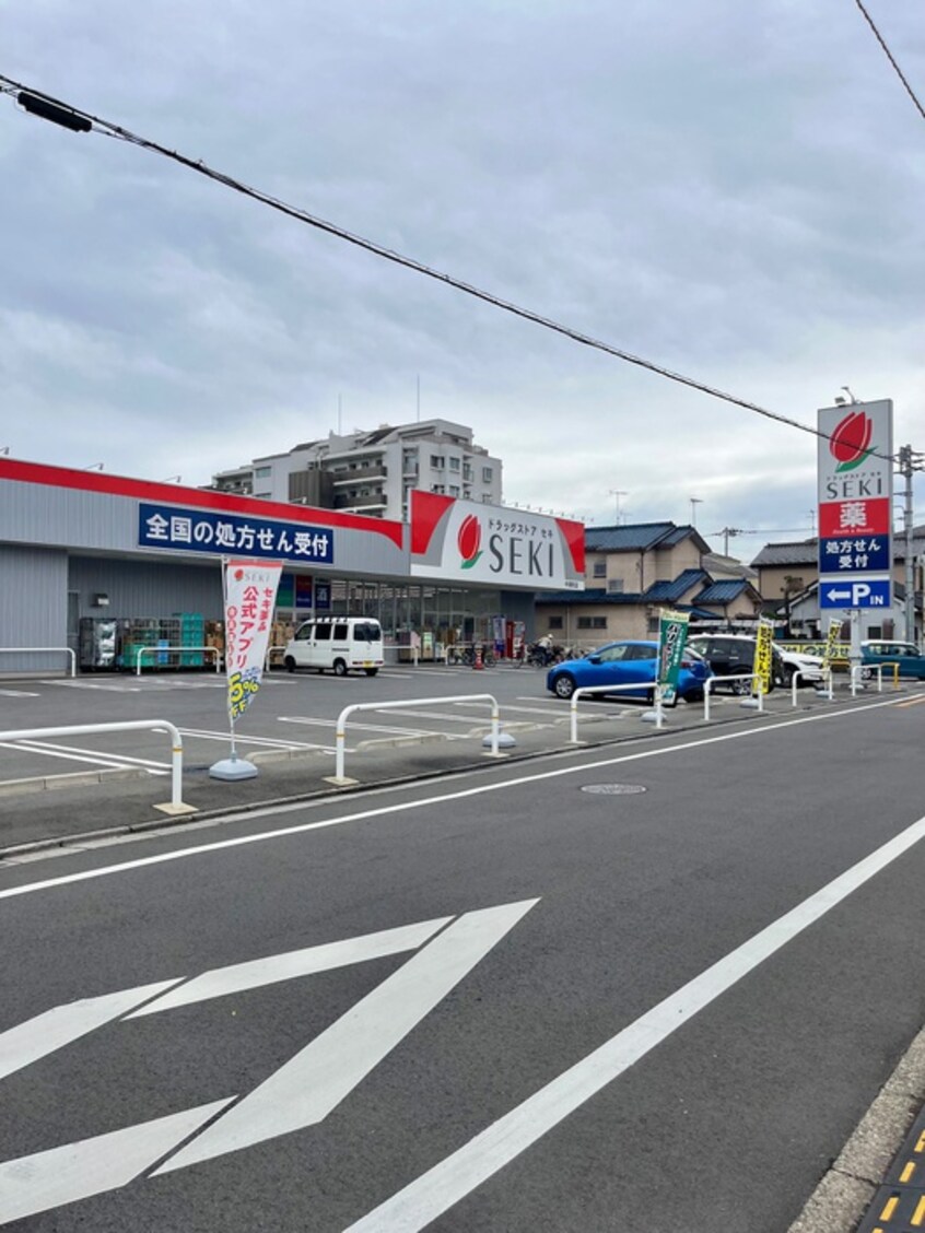 ドラッグストアセキ 中浦和店(ドラッグストア)まで300m ヴィレッジ・関