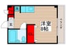 足立TSハウス 1Rの間取り