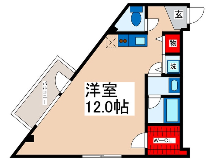 間取り図 ボヌ－ル浦安