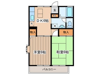 間取図 ル－ドルフィアタウンズＣ