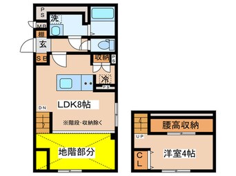 間取図 ｎｏｔｉｃｅ椎名町