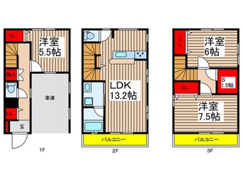 間取図 Kolet志木本町＃02