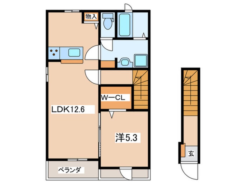 間取図 M・シャルマンジャンD