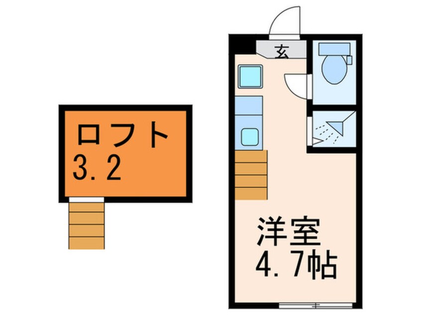 間取図 ハーモニーテラス坂戸