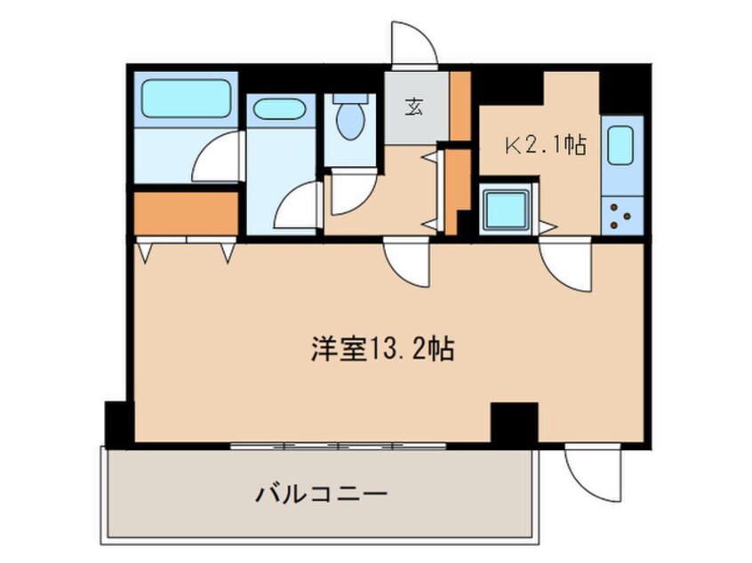 間取図 コロネード市ケ谷