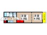 ＮＥＳａｌｌａ 2Kの間取り