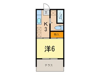 間取図 メゾン東横