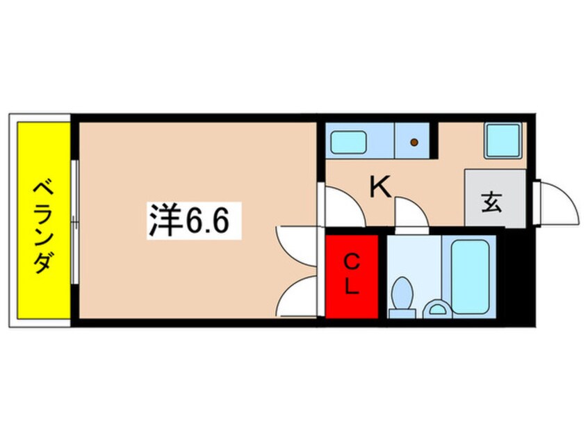 間取図 サンクレスト寺台