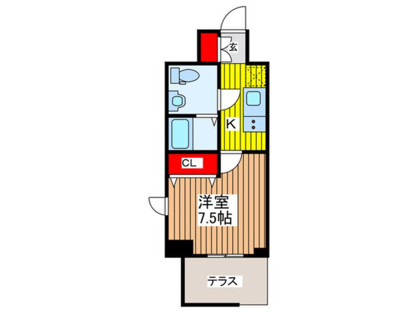 間取図 グランカーサさいたま新都心