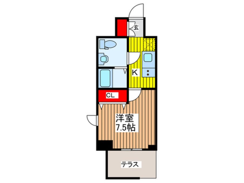 間取図 グランカーサさいたま新都心