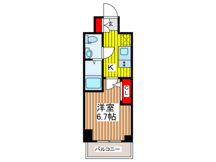 間取図 S-RESIDENCEさいたま新都心