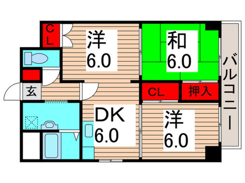 間取図 セボ－ル