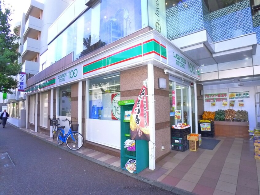 ローソンストア(コンビニ)まで91m オリジン宮本２