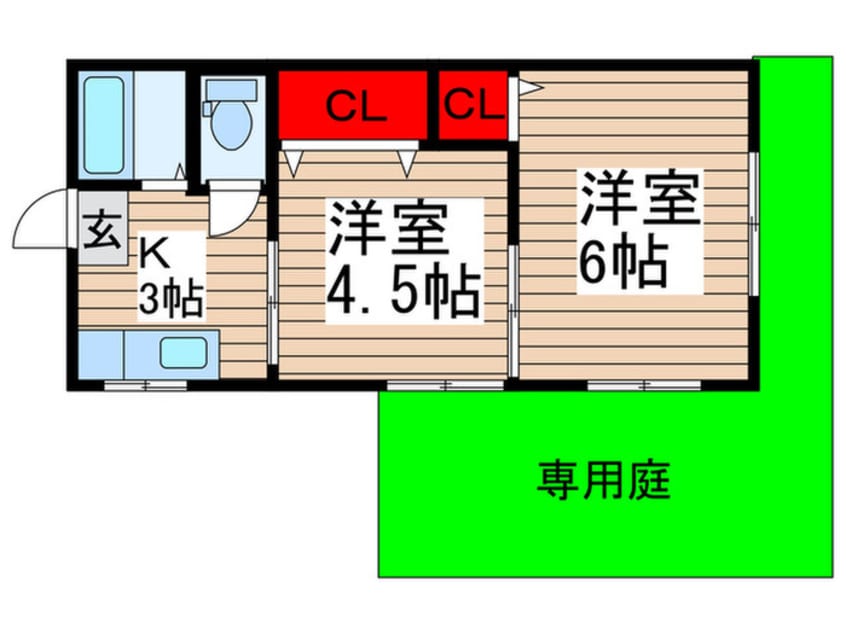間取図 ラ・ルミエール