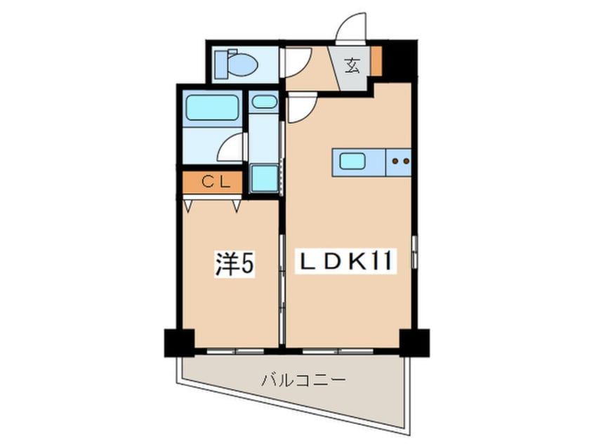 間取図 ﾖｺﾊﾏ　ﾍﾞｲ　ﾀﾞｲｱﾓﾝﾄﾞ　ｽﾄﾘｰﾑ