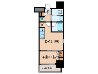 間取図 クレストコート本郷三丁目