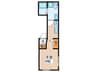 DECOR BLOCCO荻窪 1Rの間取り