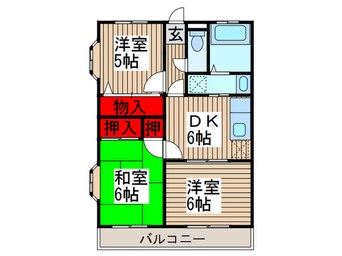 間取図 エル・シティー641