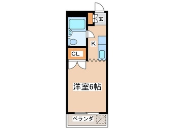 間取図 セザールマンション緑山