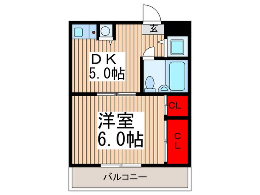 間取図 志陽ハイツＫ＆Ｉ