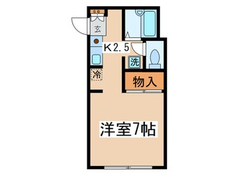 間取図 ベルメゾン南台