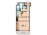 THE TOKYO TOWERS MID TOWER(27F 1LDKの間取り
