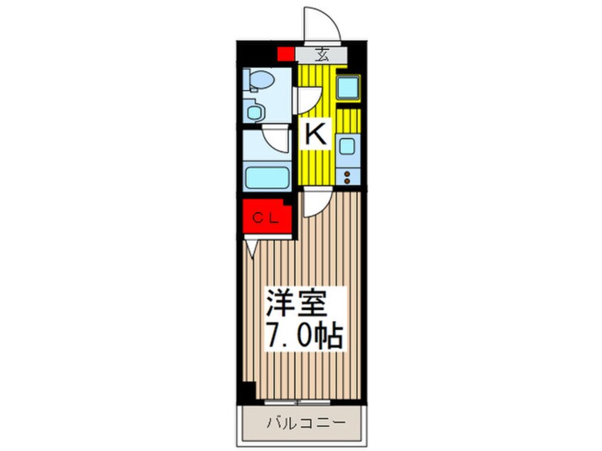 間取図 ＲＥＸＺＹ西川口ＡＺⅢ