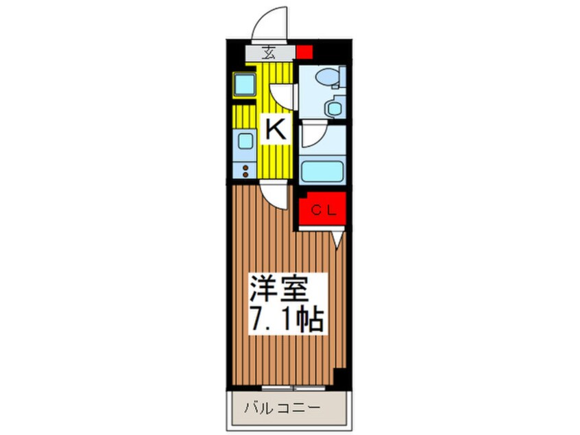 間取図 ＲＥＸＺＹ西川口ＡＺⅢ