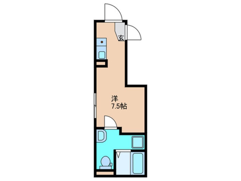 間取図 ルミエール高島平