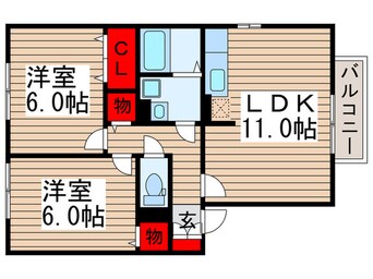 間取図 グランモアＡ棟