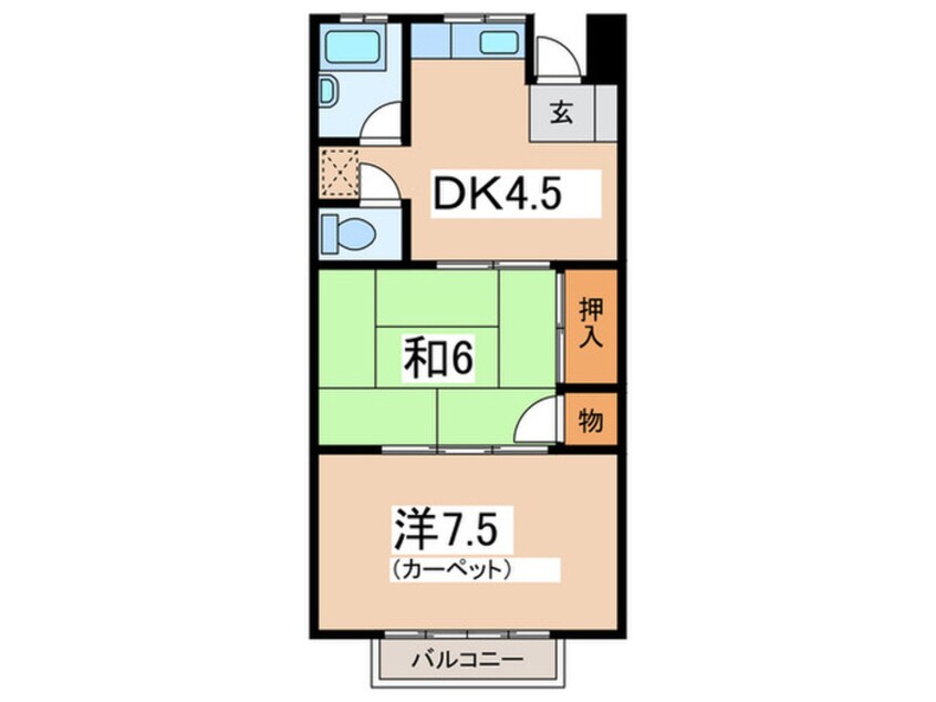 間取図 ヒルズ箱根