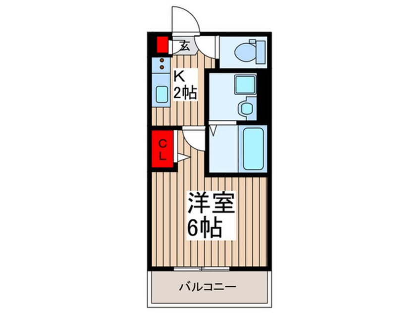 間取図 ｒｏｂｏｔ　ｈｏｍｅ北戸田