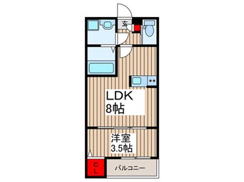 間取図 ｒｏｂｏｔ　ｈｏｍｅ北戸田