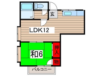 間取図 Ｋ・Ｇ・Ｍ