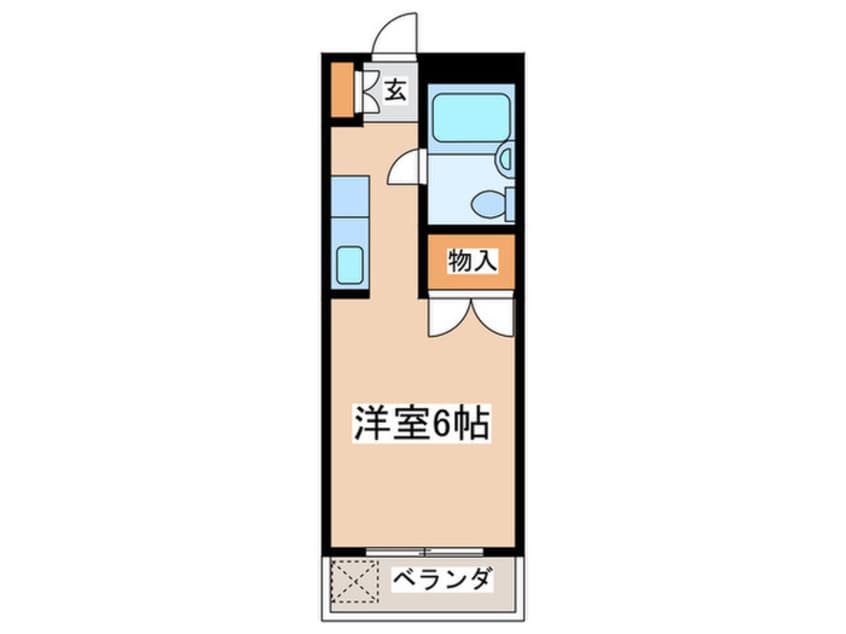 間取図 セザールマンション三輪