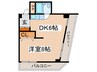 モンタ－ニュ国領 1DKの間取り