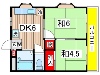 間取図 シャトルハイム