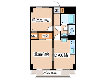 間取図 デイム橋本