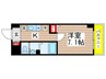 リアルジョイ船橋壱番館 1Kの間取り