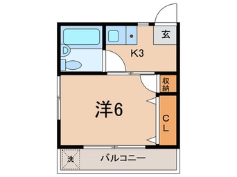間取図 クレール・ヴェルジェ